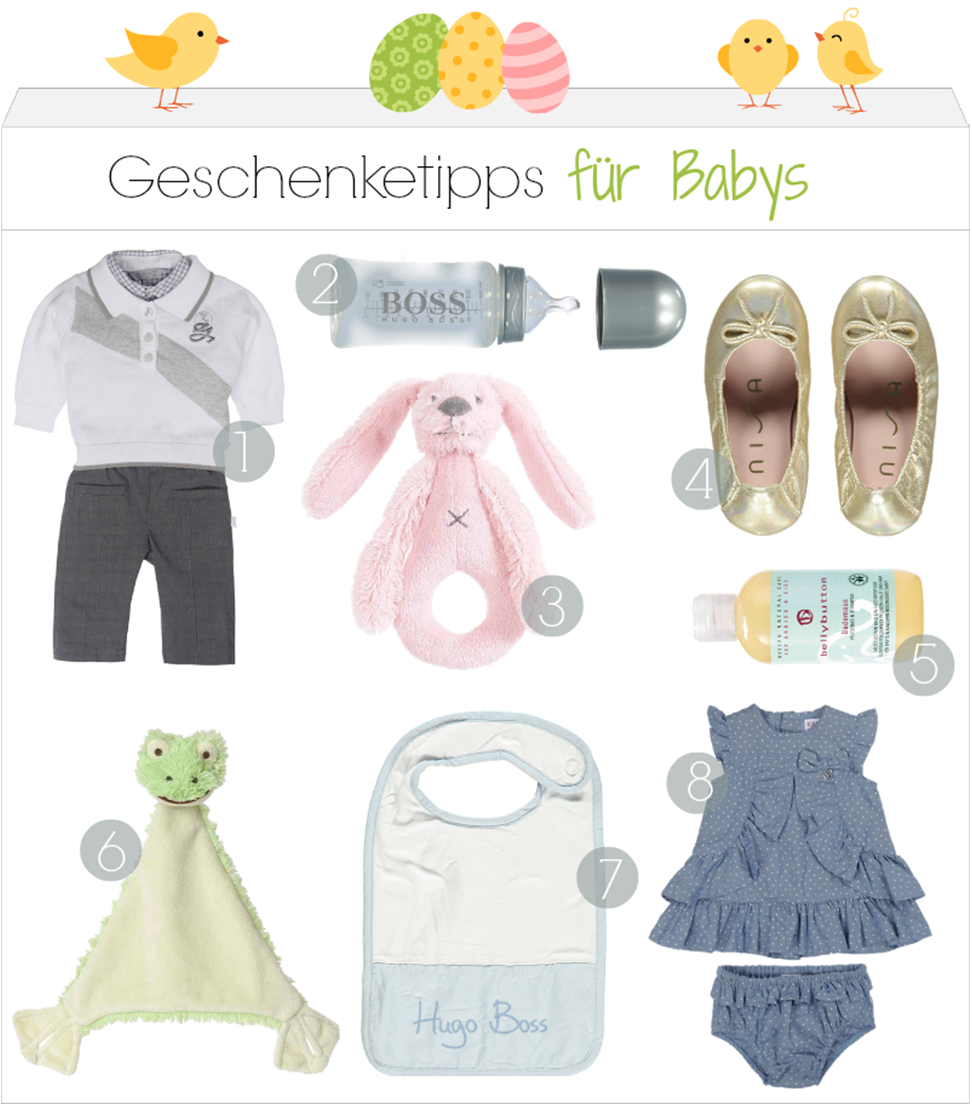 Baby-Geschenke für Ostern