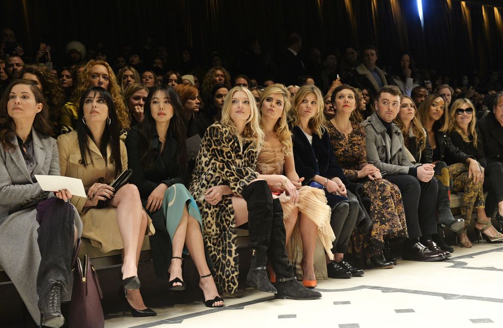 Burberry Prorsum AW 2015 Front Row And Show