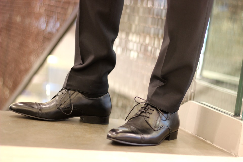 Slim Fit Anzug - Schuhe