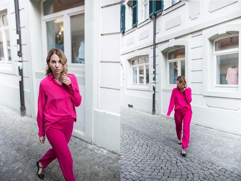 All Pink outfit von Riani