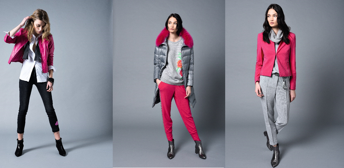 Pinke Outfit Kombinationen von Riani