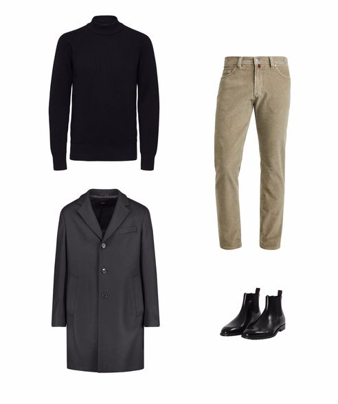 stressfreie Adventszeit casual Outfit Herren