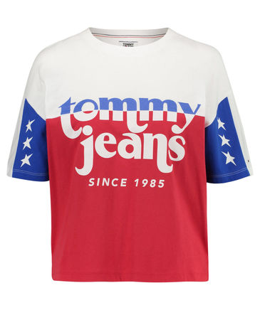 TOMMY JEANS Damen T-Shirt Kurzarm