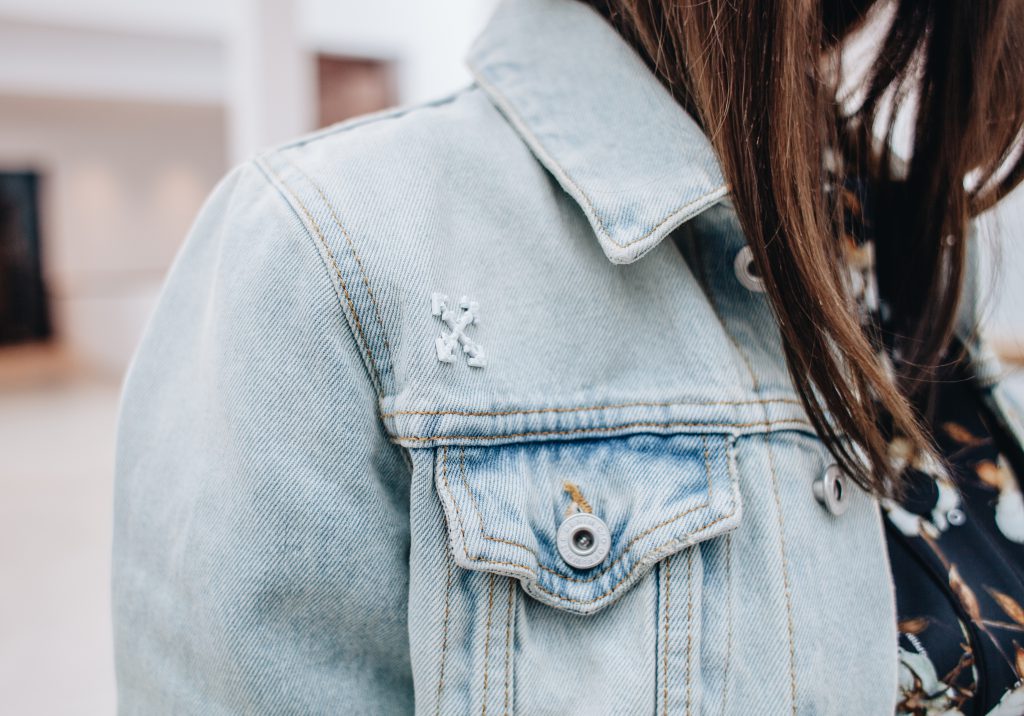 Off White Jeansjacke