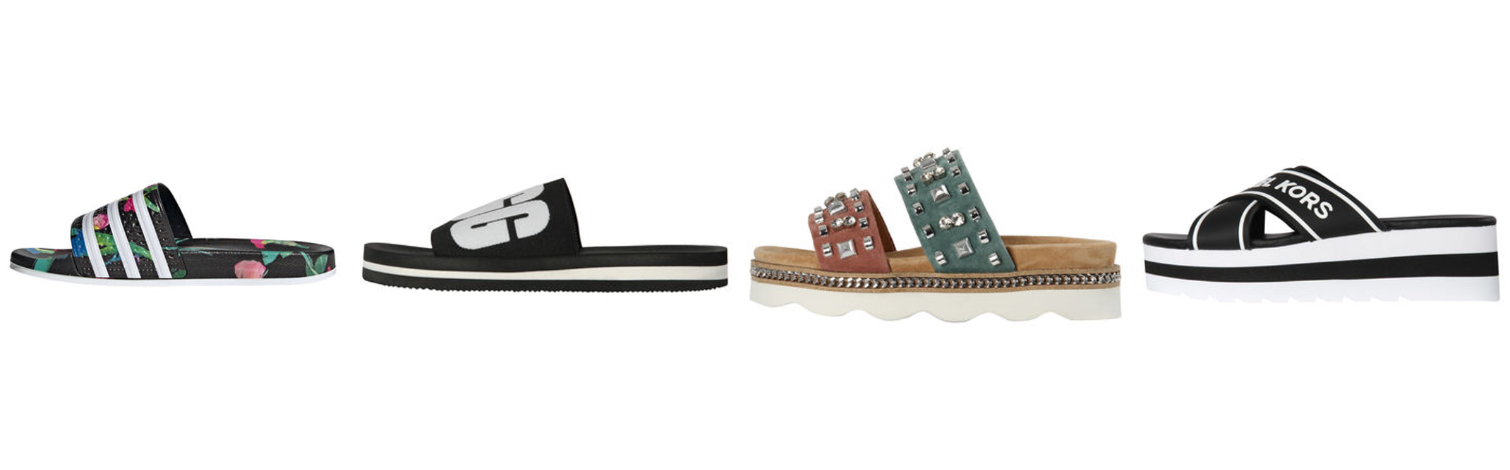 Flache Schuhe - Pantoletten