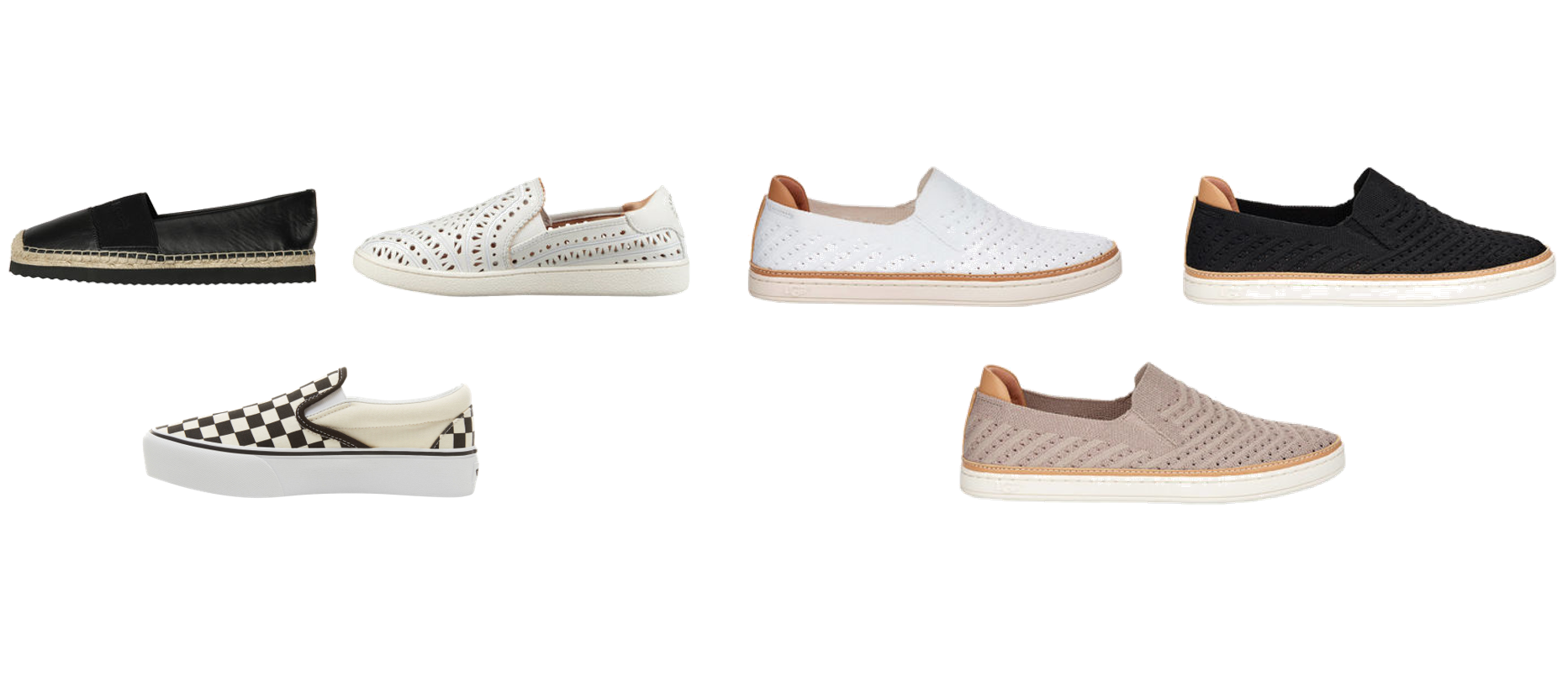 Flache Schuhe - Slipper