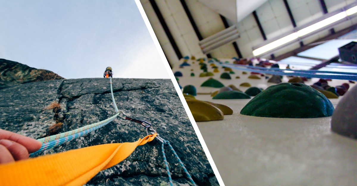 Outdoor vs. Indoor - Die 7 Größten Unterschiede beim Klettern