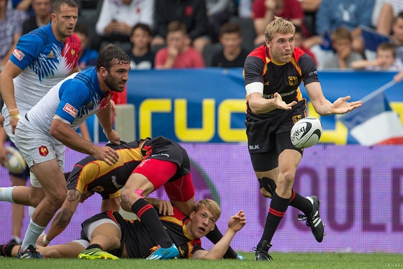Die deutsche 7er Rugby-Nationalmannschaft auf dem Weg zu Olympia