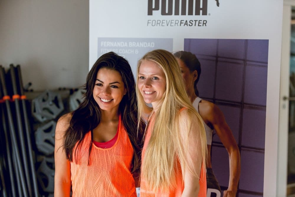 Impressionen vom Puma Fitnesstag