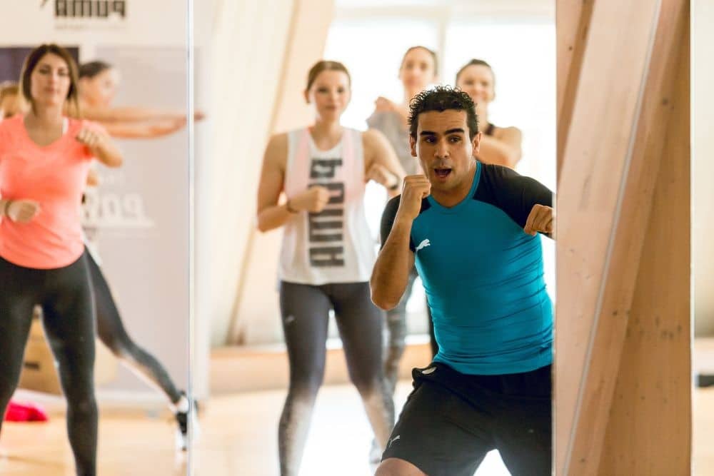 Impressionen vom Puma Fitnesstag