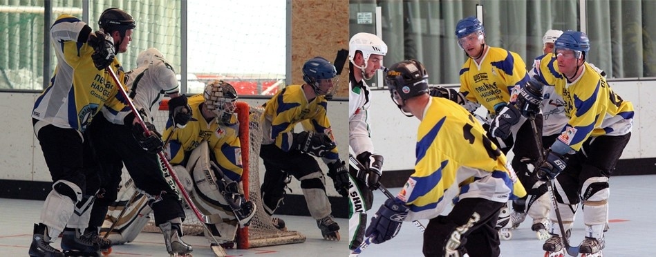 Inlinehockey – Anstrengung auf ganzer Linie