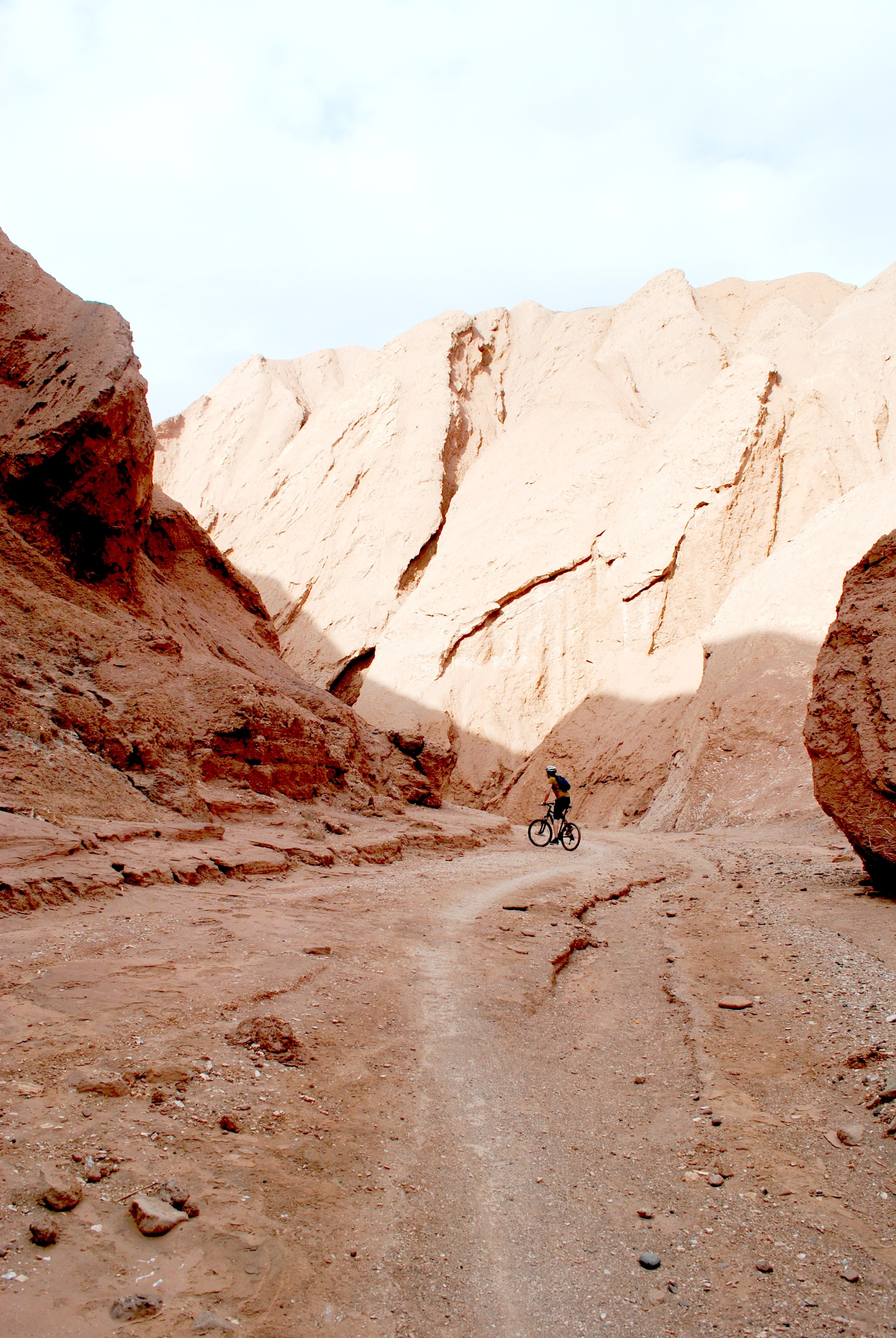 Mountainbike-Tour durch Fluss und Schlucht in San Pedro de Atacama