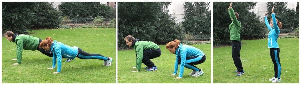 Outdoor Training: 3 Übungen für den ganzen Körper