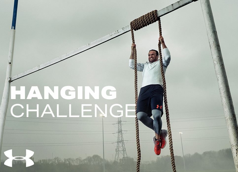 Trainiere für die Under Armour Hanging Challenge