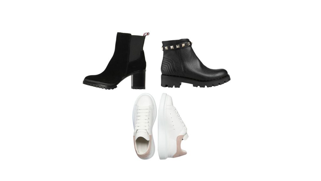Schuhe zum Teddymantel