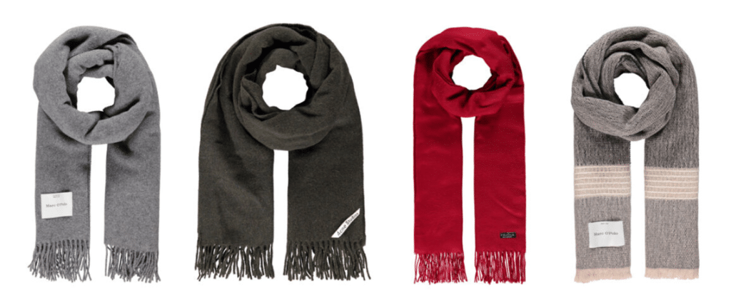 Weihnachtsgeschenk Schal