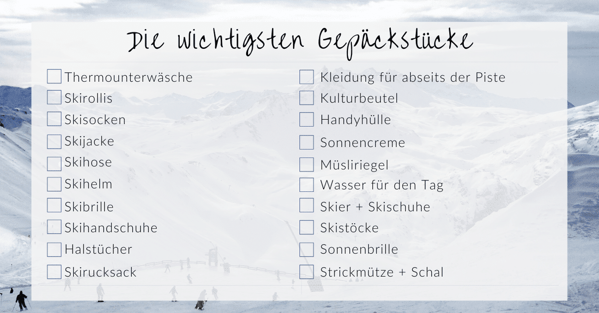 die optimale vorbereitung für deinen skiurlaub