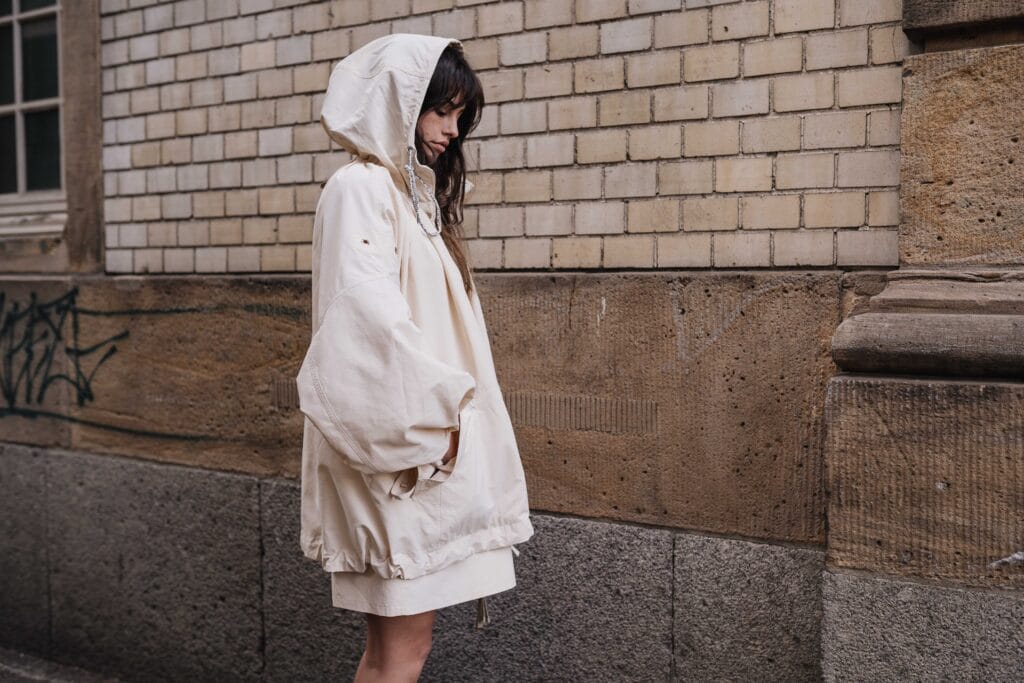 Übergangsjacke Parka Outfitinspiration