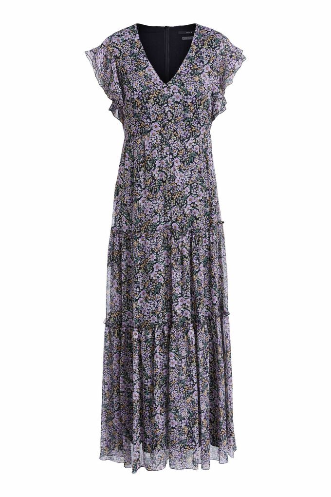 Set Maxi-Kleid grau