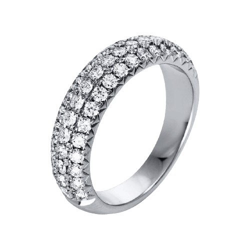 Solitairering silber